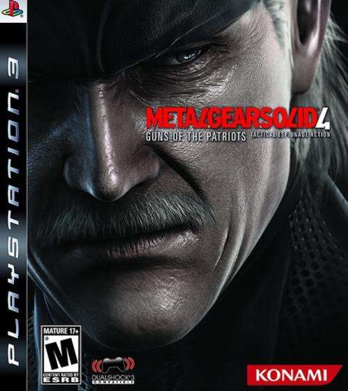 PS3 - Metal Gear Solid 4 - AS NEW