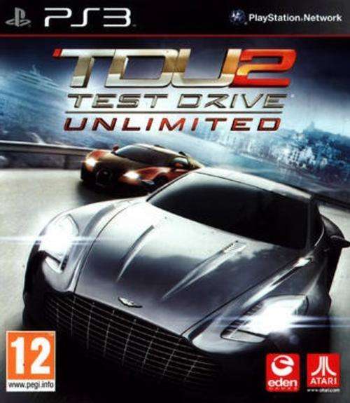 PS3 - TEST DRIVE UNLIMITED 2 - AS NEW