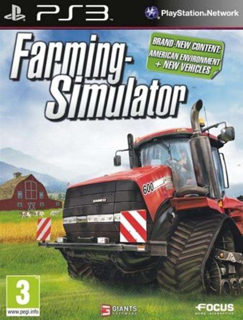 PS3 - FARMING SIMULATOR - AS NEW