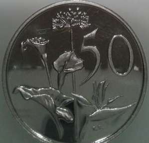 1989 Proof 50c - Taken out of a Proof Box