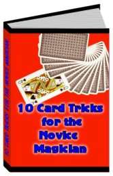 eBook: 10 Card Tricks for the Novice Magician (FREE SHIPPING via email)