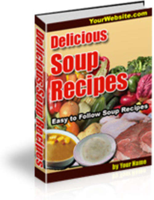 eBook: Soup Recipes (FREE SHIPPING via email)