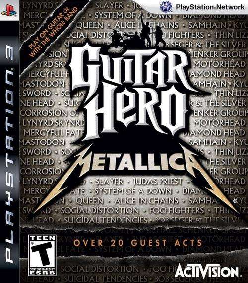 PS3 - GUITAR HERO METALLICA - AS NEW - EXTREMELY RARE GAME - GREAT PRICE