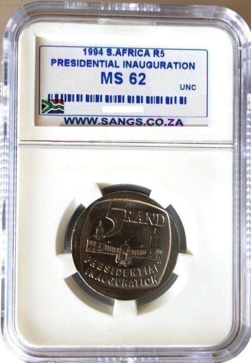 MS62 - 1994 INAUGURATION R5 - SCARCE