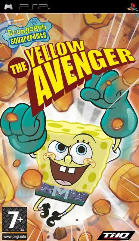 PSP - SPONGEBOB SQUAREPANTS THE YELLOW AVENGER