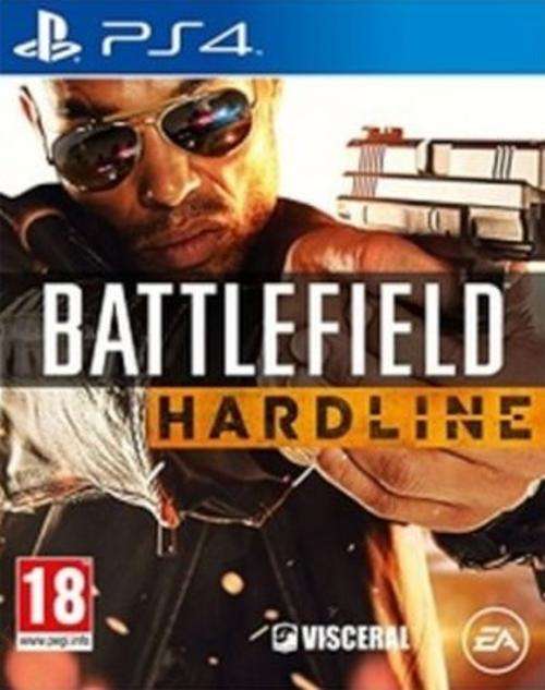 PS4 - BATTLEFIELD HARDLINE - AS NEW