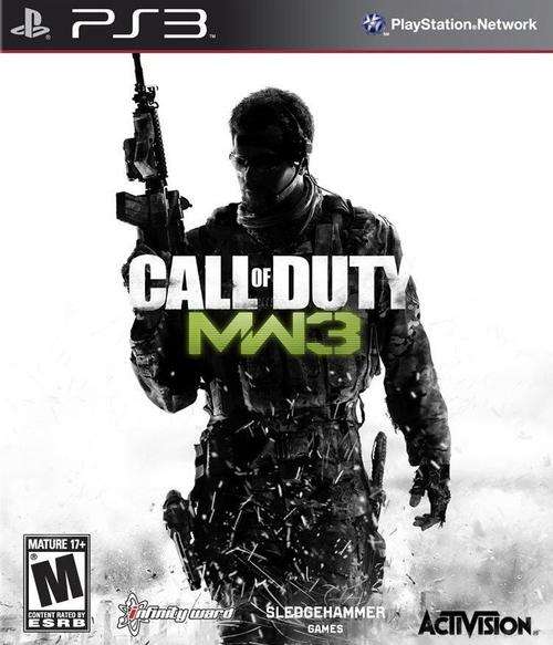 PS3 - CALL OF DUTY MODERN WARFARE 3 - EUROPEAN IMPORT GERMAN LANGUAGE