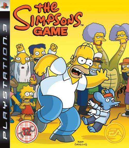 PS3 - THE SIMPSONS GAME