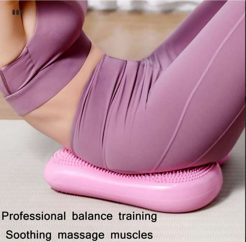 Portable Double Sided Inflatable Yoga Stepper