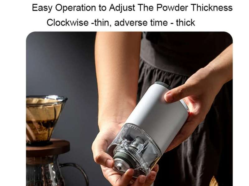 Clearance SALE Portable USB Charging Magnetic Type Coffee Grinder