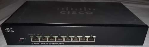 CISCO SF300-08 8-PORT 10/100 MANAGED SWITCH SRW208-K9-V02