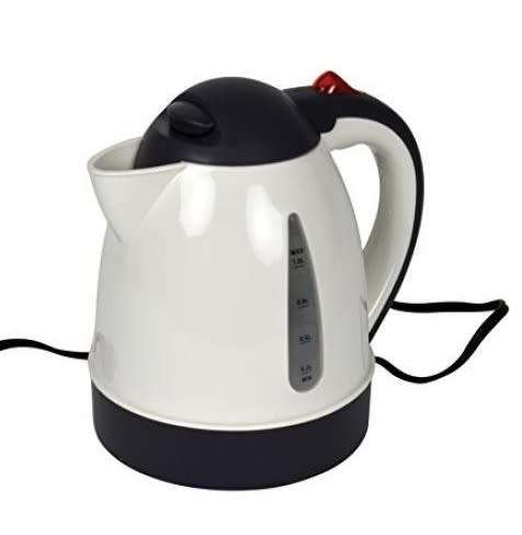 12v Kettle 150w 1 Liter - Battery Powered Kettle - Travel or Camping Kettle 12 Volt
