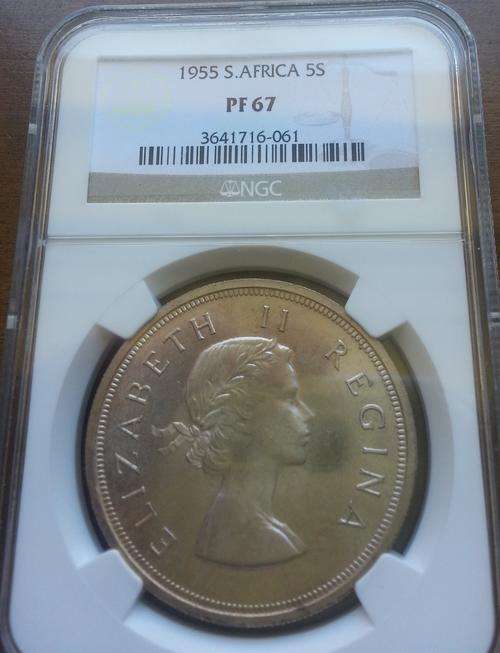 1955 PROOF Crown Graded PF 67 by NGC