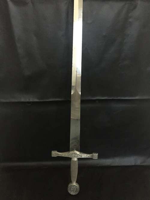 Large detailed King Arthur Excalibur sword made in Spain!!!!!!!!
