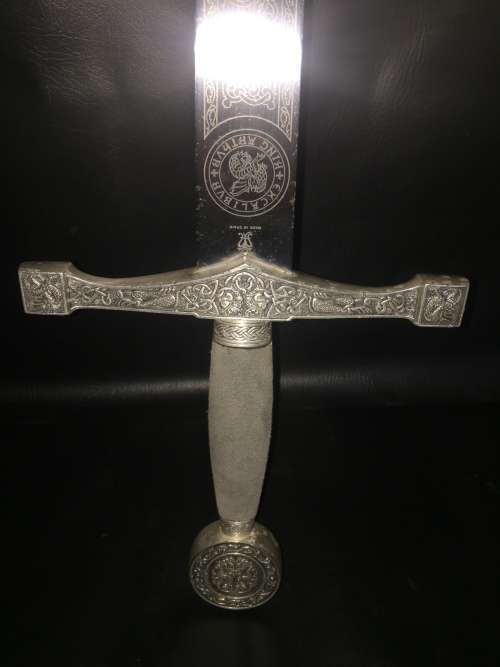 Large detailed King Arthur Excalibur sword made in Spain!!!!!!!!
