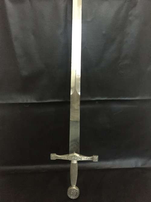 Large detailed King Arthur Excalibur sword made in Spain!!!!!!!!