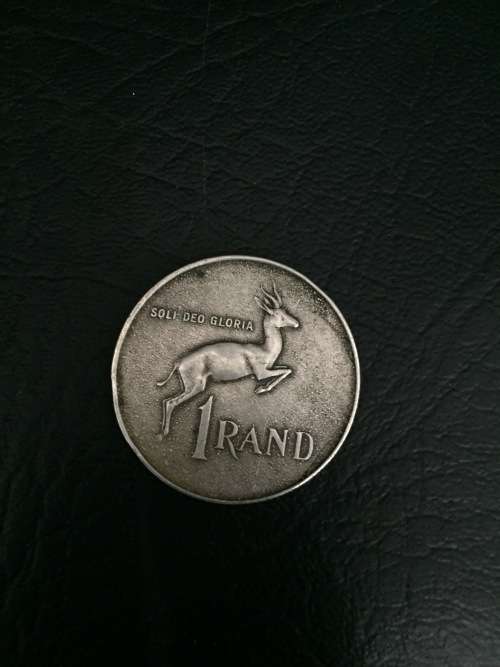 1966 English SILVER R1 Van Riebeeck head coin !!!!!!!!!