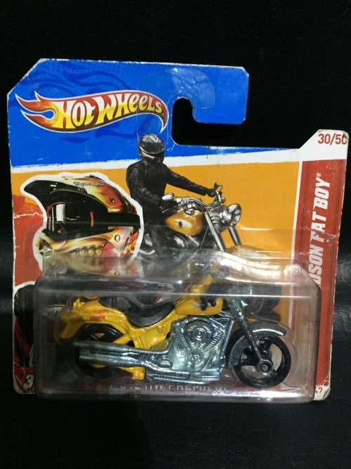Hot wheels Harley Davidson fat boy boxed!!!!!