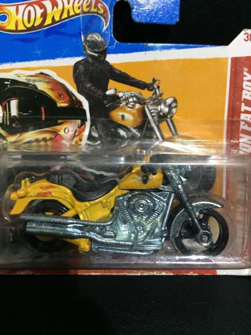 Hot wheels Harley Davidson fat boy boxed!!!!!