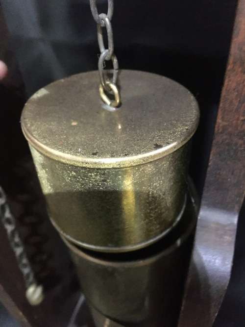 Beautiful Brass and wood water clock!!!!!!!!!!