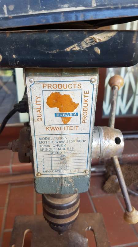 Large drill press in working conditions belt driven!!!!!!!!