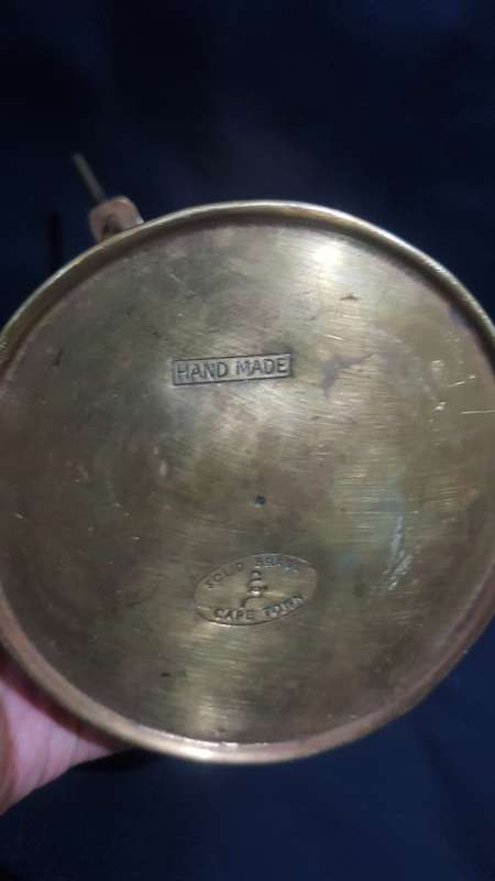 Brass hand made in Cape town