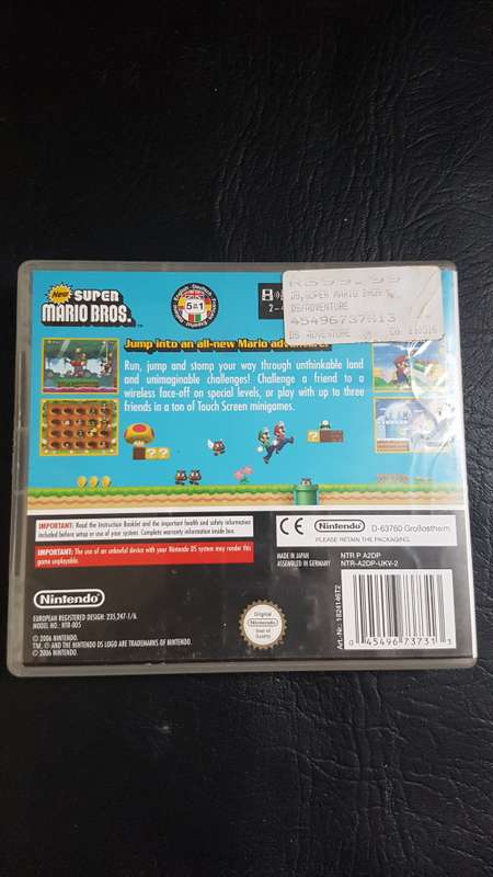 Nintendo Ds Super Mario Bros