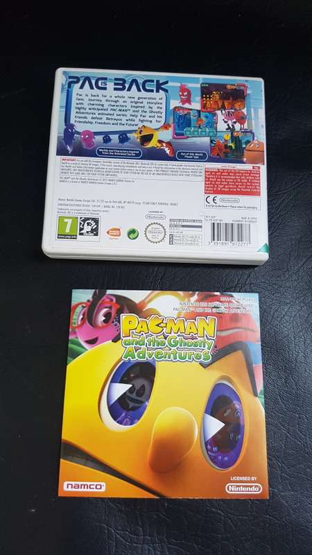 Nintendo 3Ds Pacman and the ghostly adventures
