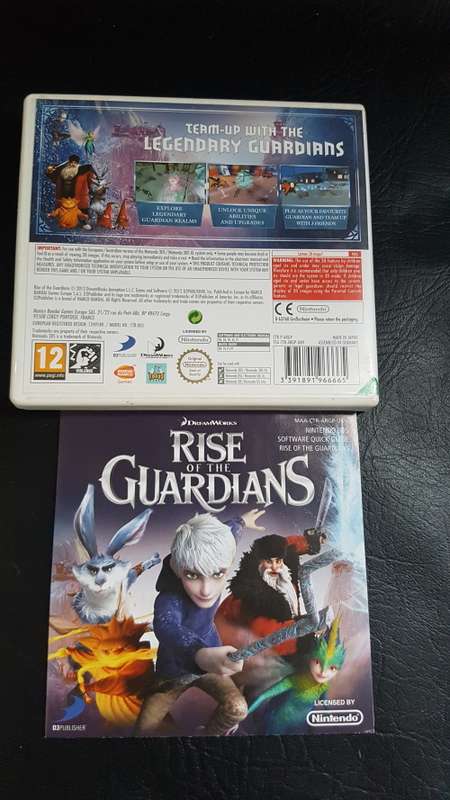 Nintendo 3Ds Rise of the Guardians