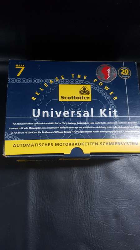 Release the power Scottoiler Universale kit!!!!!