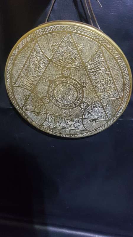 Large brass Gong plate only really loud sound!!!!!
