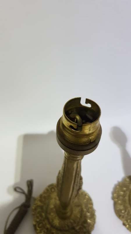 Two beatifull solid brass lights!!!!