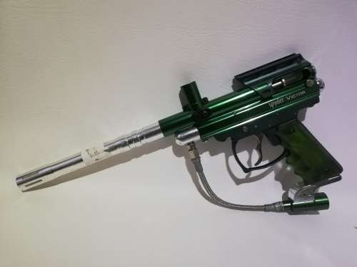 Candy apple green Spider Victor paintball gun!!!!