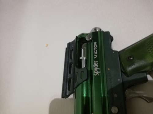 Candy apple green Spider Victor paintball gun!!!!