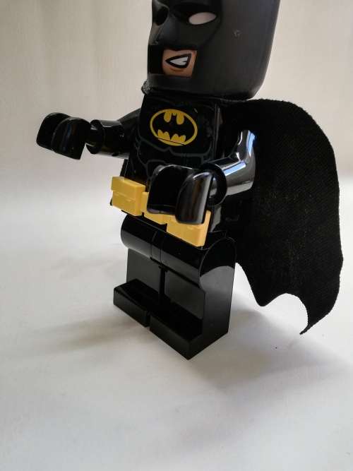 Large Lego Batman Figure and light working 23cm Tall !!!
