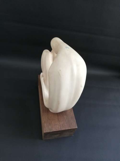 Humility by Solomon Miphiri Original sculpture SA Reg Design copyricht R Levy!!!!!!