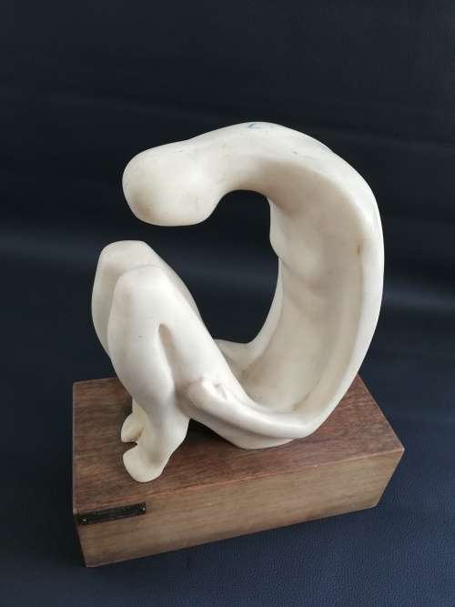 Humility by Solomon Miphiri Original sculpture SA Reg Design copyricht R Levy!!!!!!
