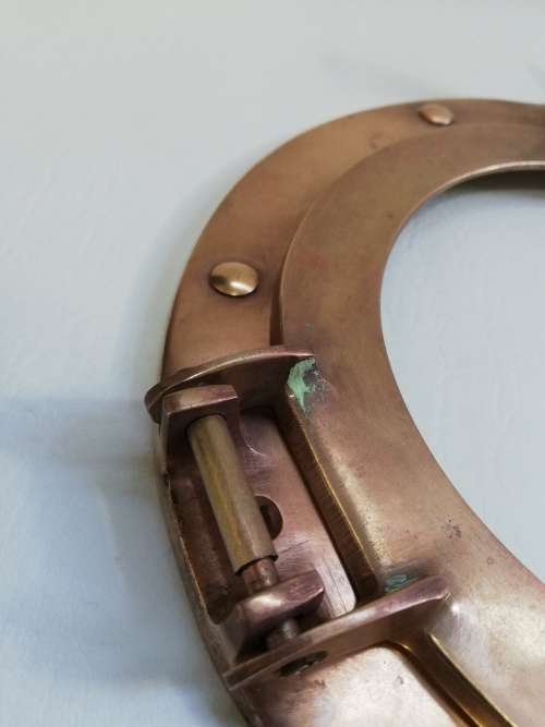 Brass display piece thin but brass!!!!