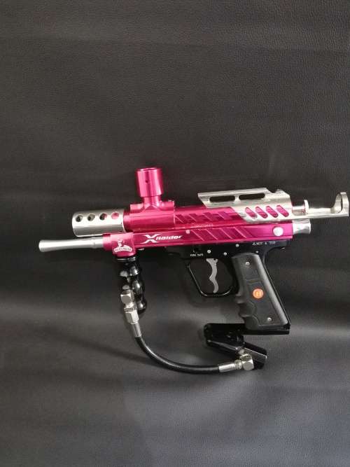 X RAIDER BOSS  SUPER COOL PAINTBALL GUN WORKING!!!!!!