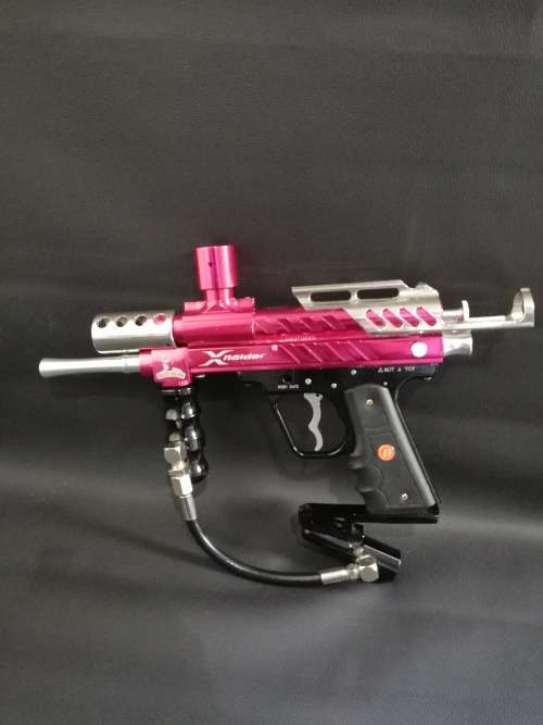 X RAIDER BOSS  SUPER COOL PAINTBALL GUN WORKING!!!!!!