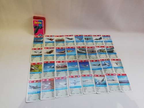 Vintage Super Trumps Jets made in western Germany!!!!