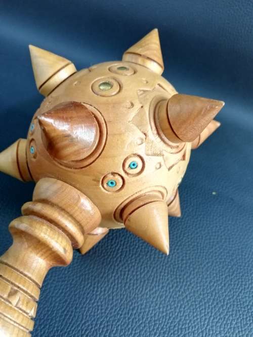 Super cool hand carved large 43cm Tall  display piece!!!!