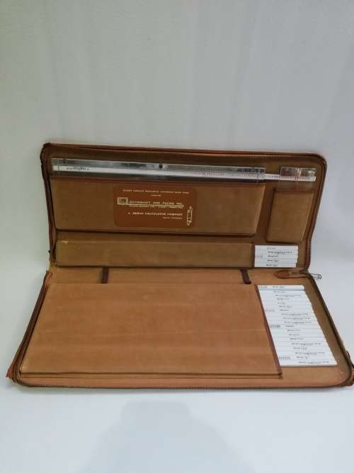 Vintage leather case Servo Calculator!!!!