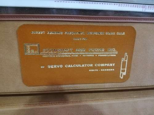 Vintage leather case Servo Calculator!!!!