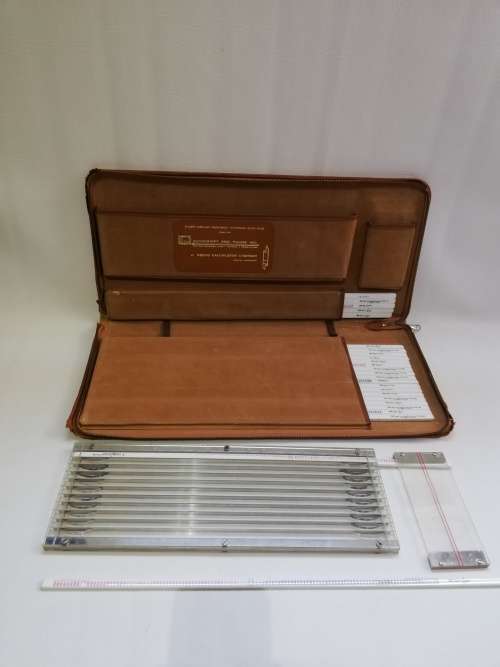 Vintage leather case Servo Calculator!!!!