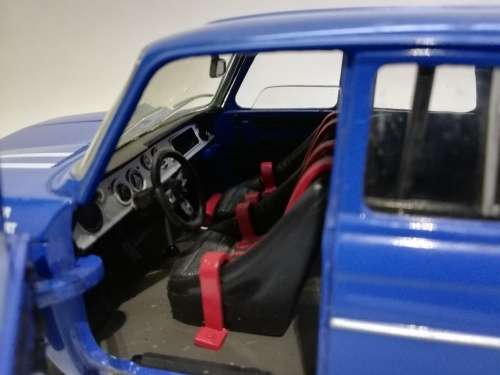 Original die cast Renault 8 Rally monte carlo scale 1:18 Silido!!!!!