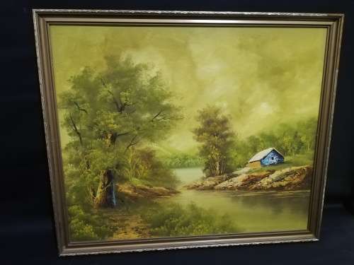 Beautiful oil on board painting size 55cm x 65cm!!!!