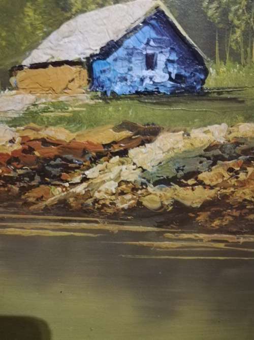Beautiful oil on board painting size 55cm x 65cm!!!!