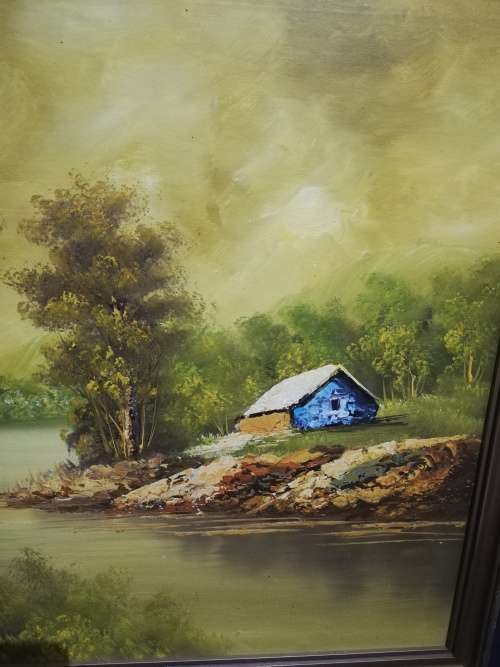 Beautiful oil on board painting size 55cm x 65cm!!!!