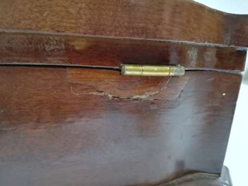 Vintage Solid large Beatifull wooden case with glass and key!!!!!